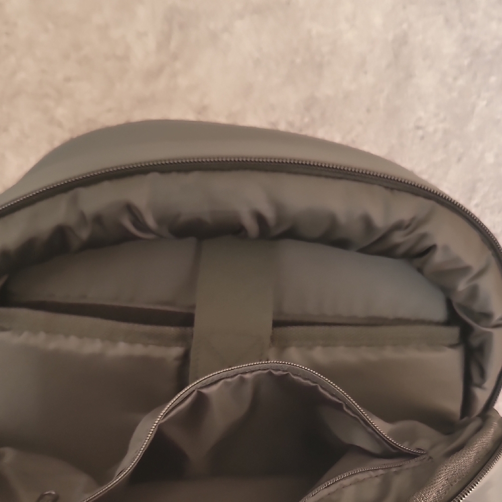 Sleek Black Backpack With Logo Patch - image 3